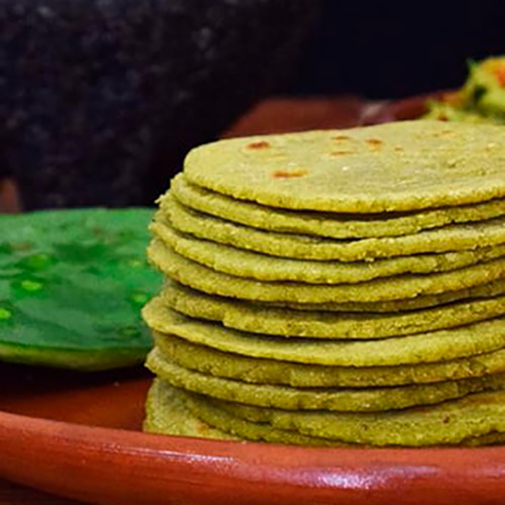 Tortillas de nopal - Recetas mexicanas veganas - Rock and Vegan